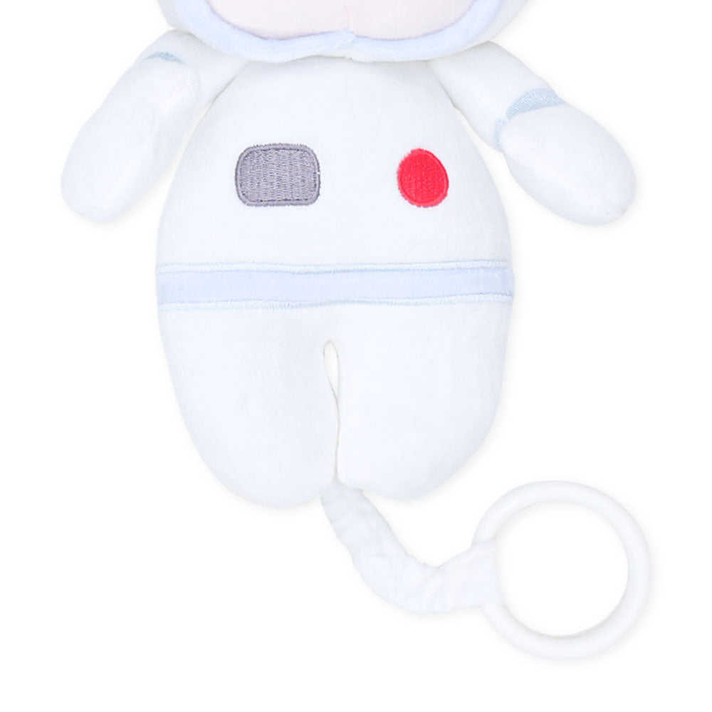 STUFF TOY WHITE PLUSHY ASTRONAUT BEAR MUSICAL