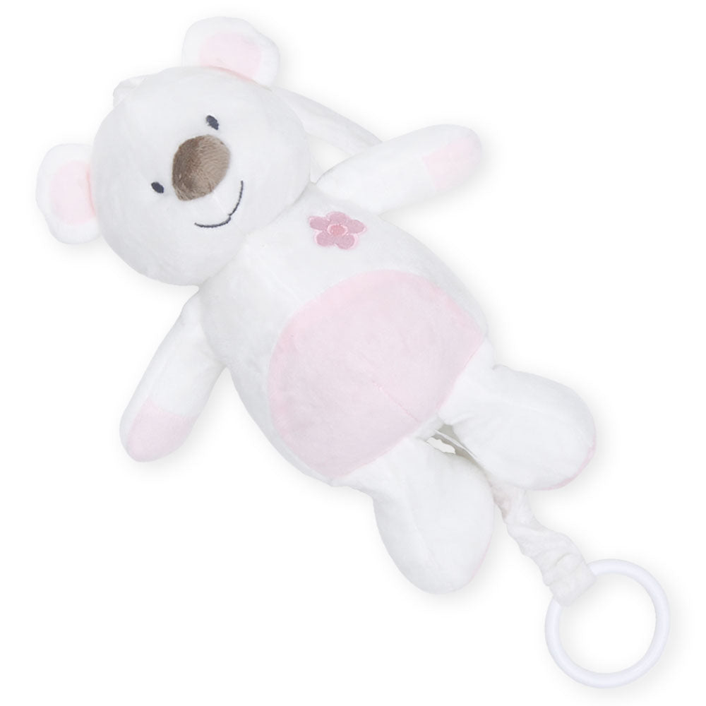 STUFF TOY PINK TEDDY MUSICAL