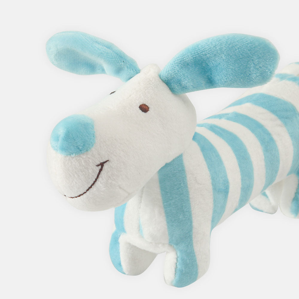 STUFF TOY SKY BLUE MUSICAL DOG