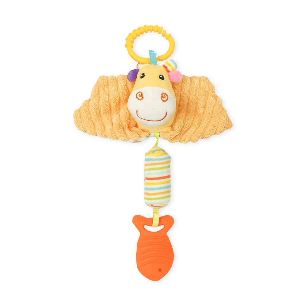 STUFF TOY YELLOW COW