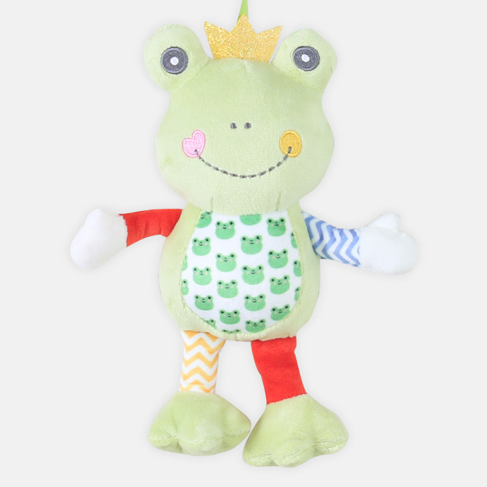 STUFF TOY HANGABLE FROG MUSICAL