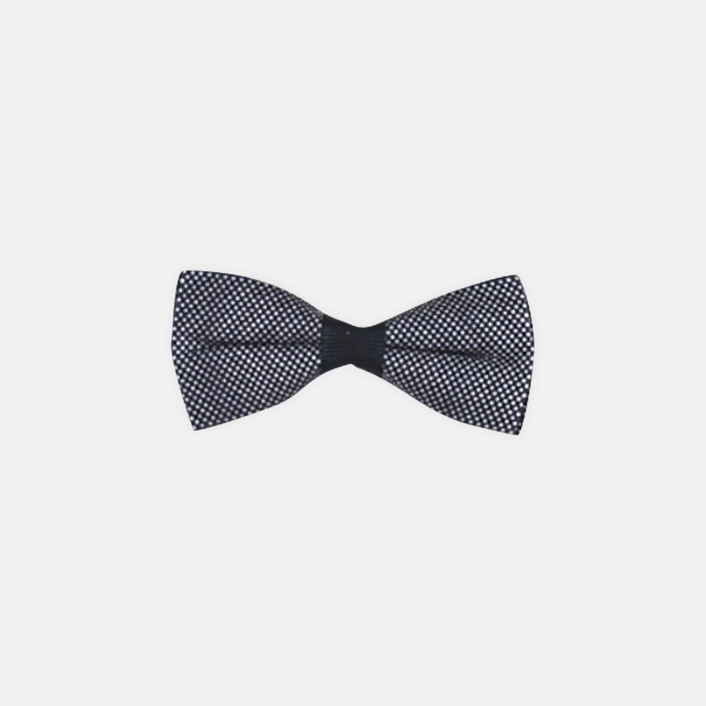 SUSPENDER WITH BOW BLACK
