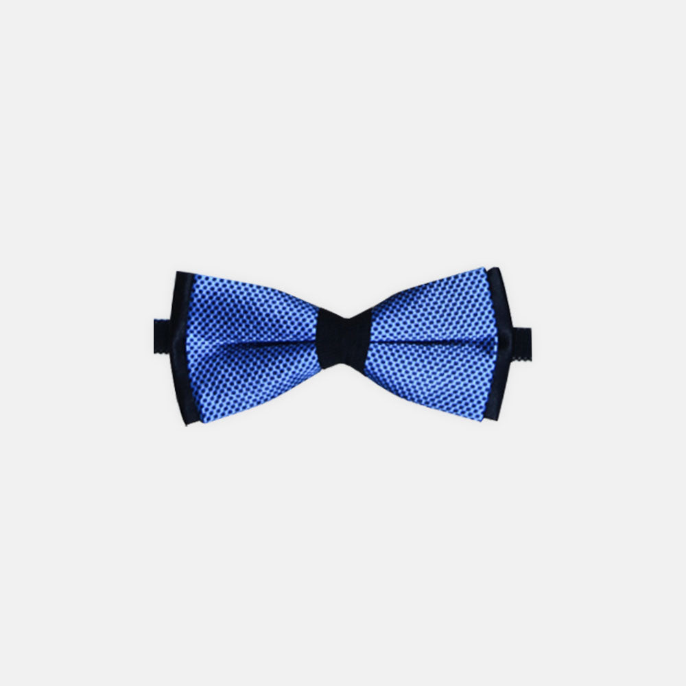 SUSPENDER WITH BOW BLUE