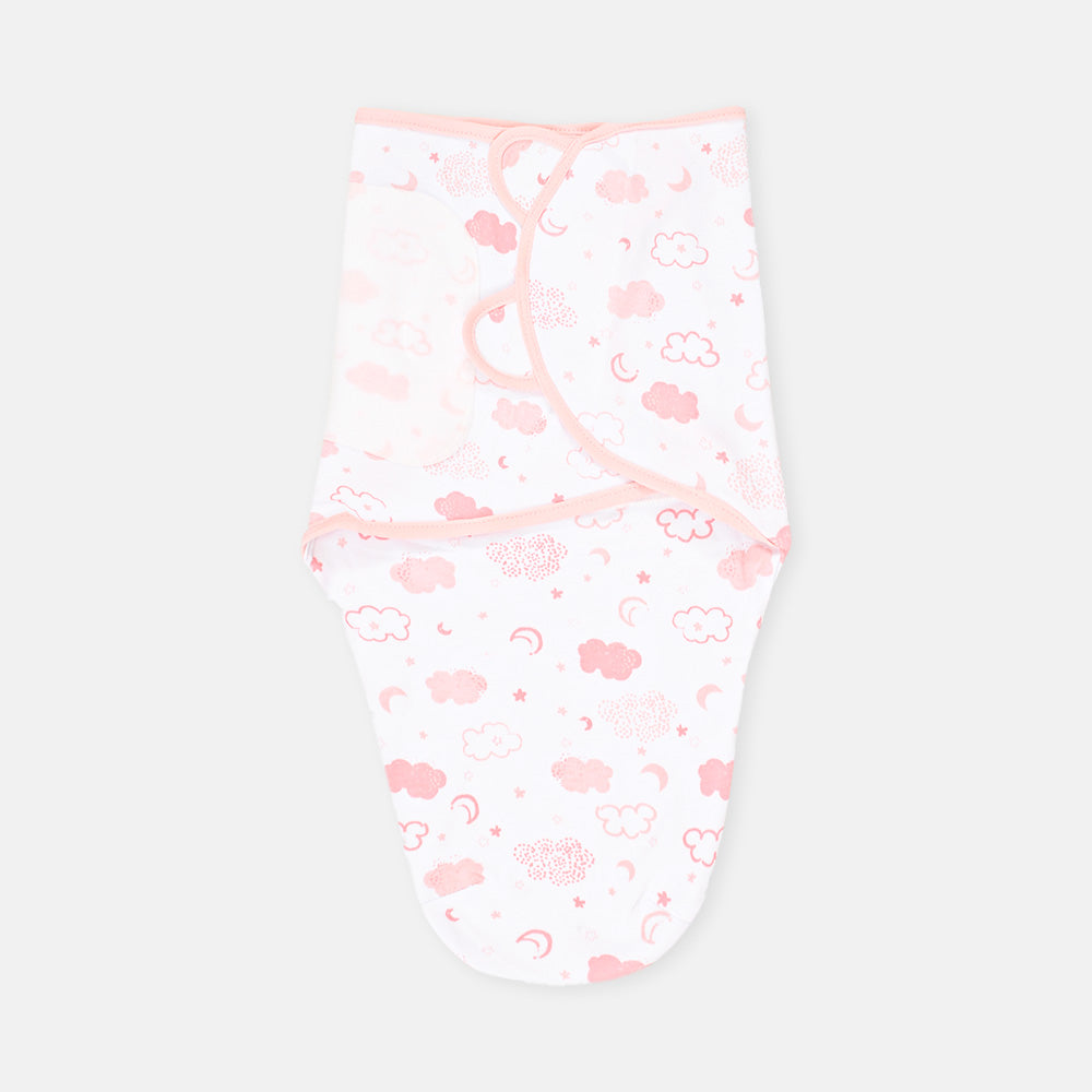SWADDLE WRAPING SHEET CLOUD PRINTED
