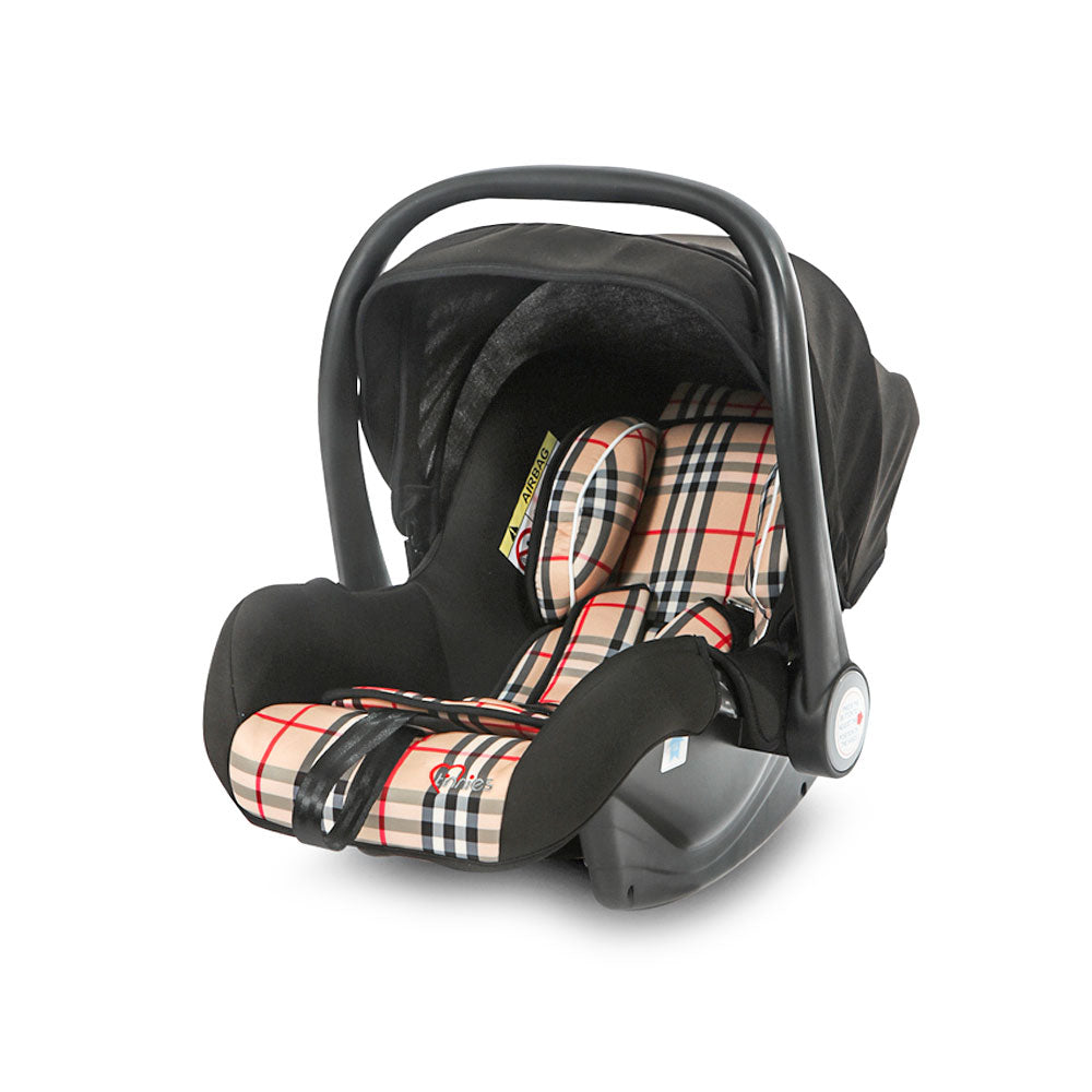 TINNIES CARRIER & CAR SEAT - BEIGE