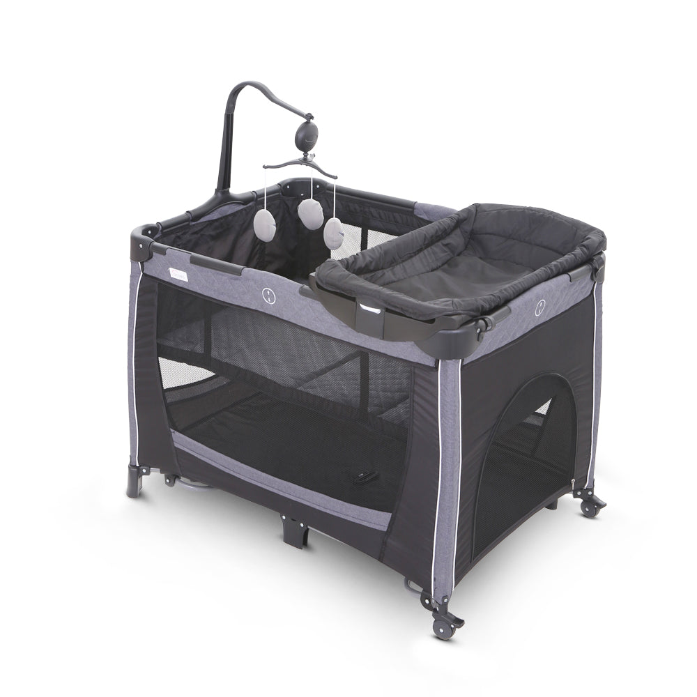 BABY PLAY PEN BLACK