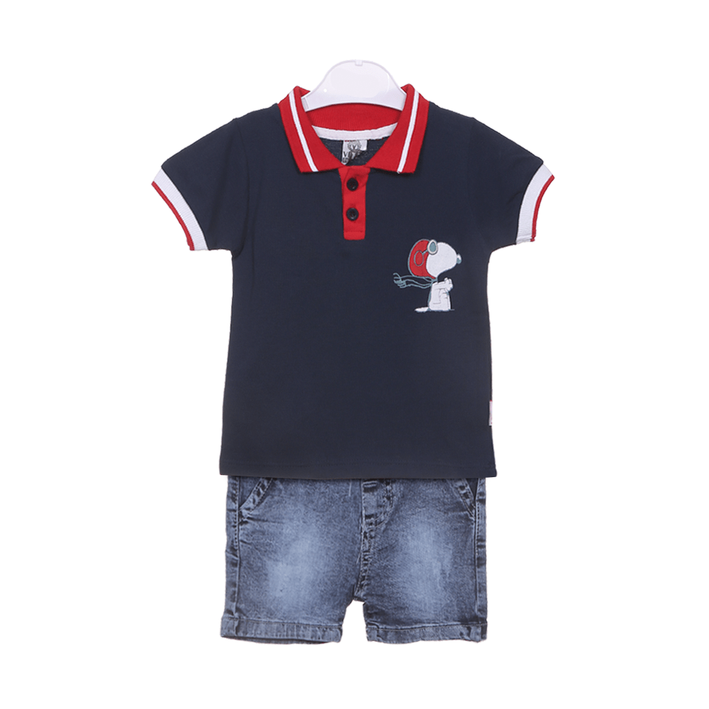 BOY SUIT-NAVY