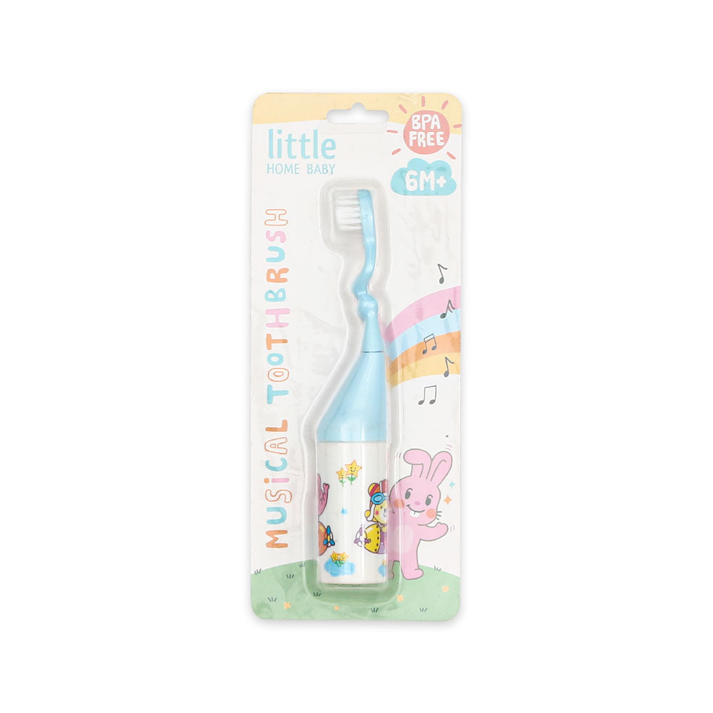 MUSICAL TOOTH BRUSH BLUE AEROPLANE MUSICAL