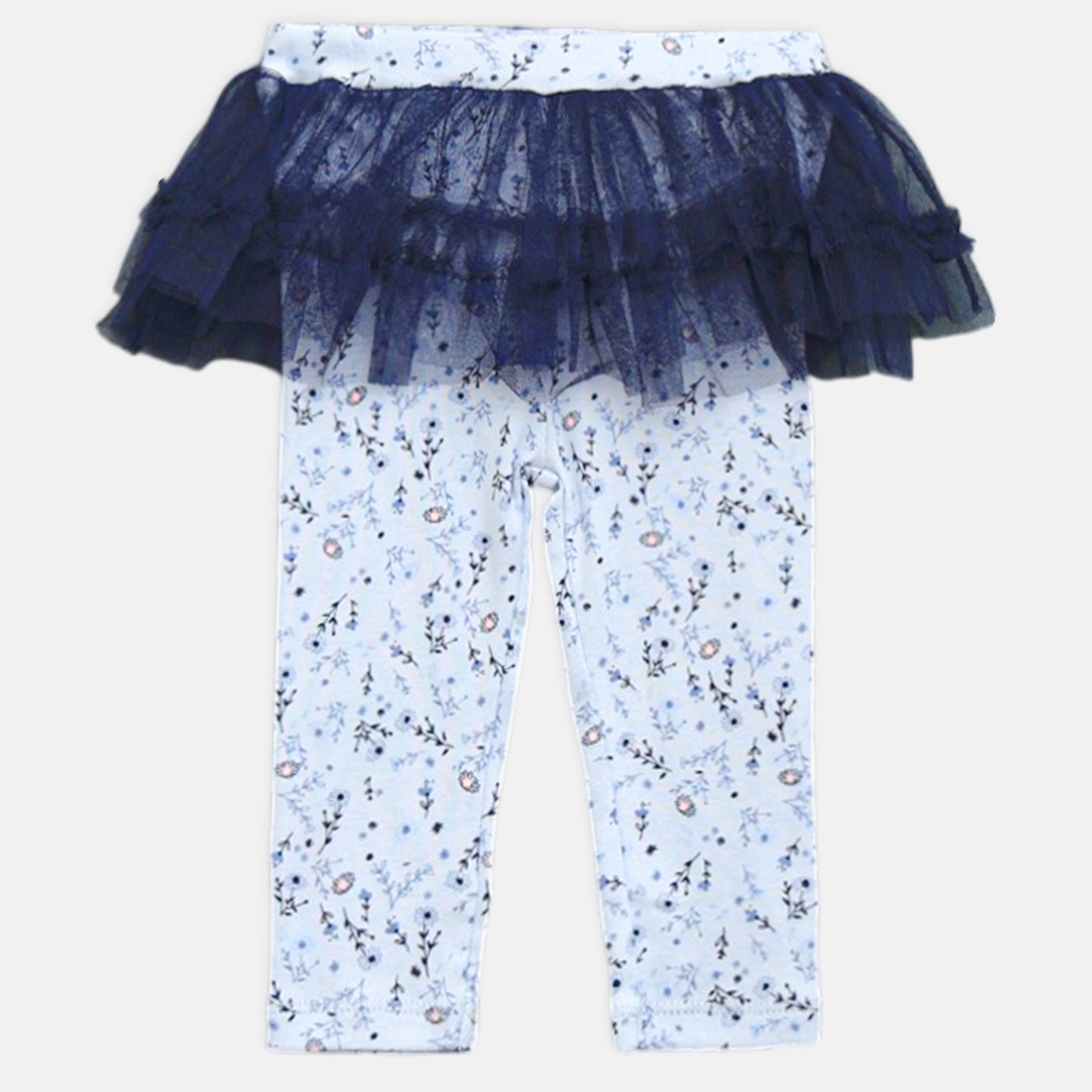 Navy Floral 4-Piece Set