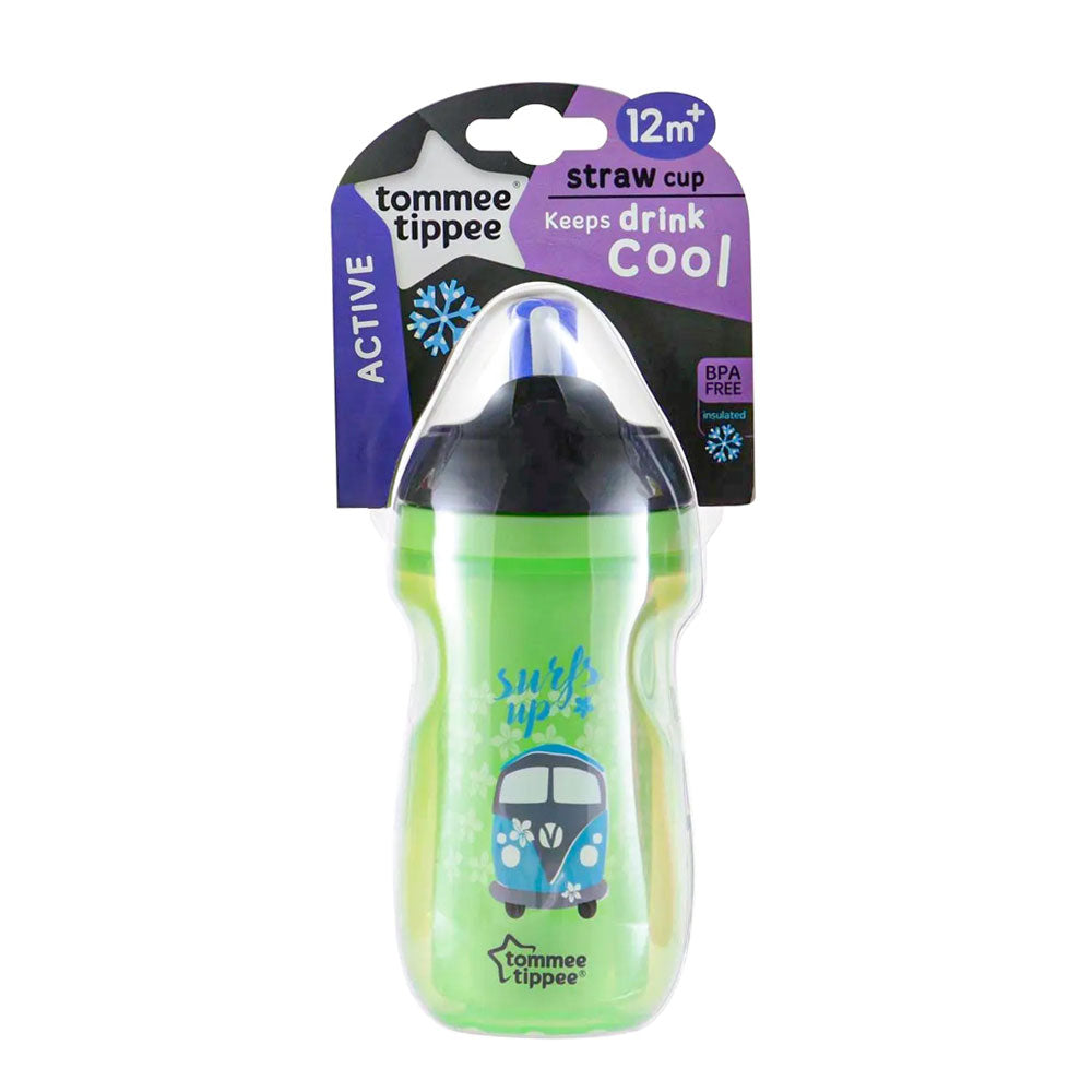 STRAW CUP 260ML GREEN