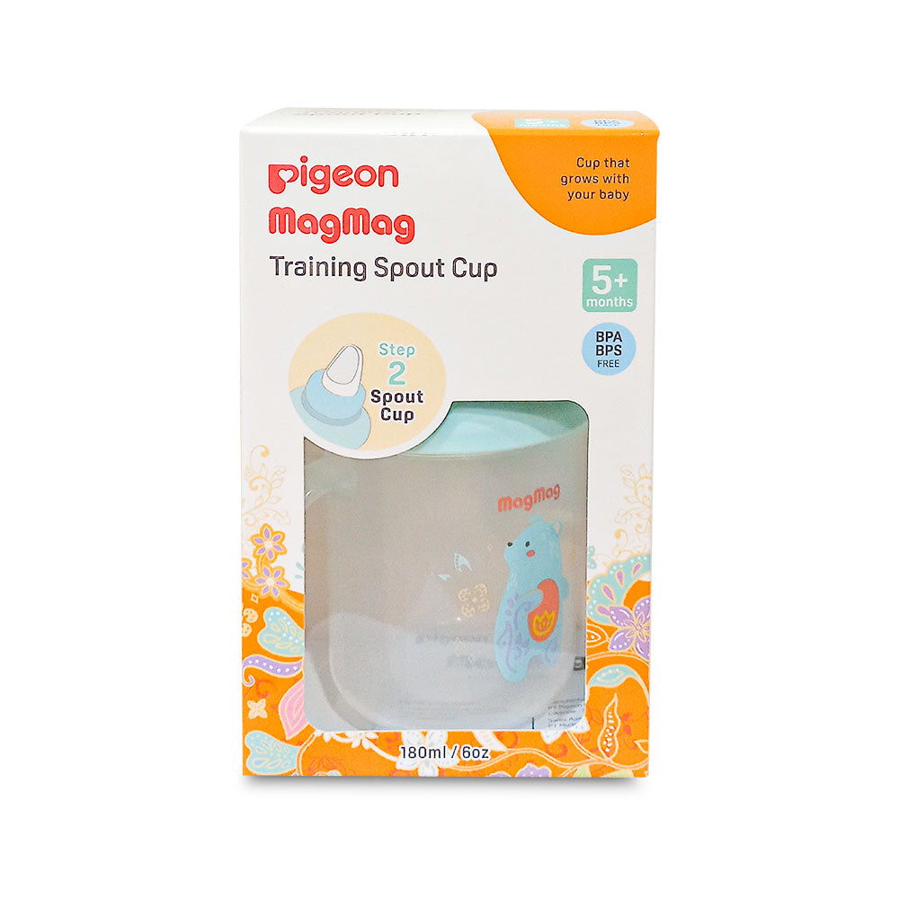 MAGMAG TRAINING SPOUT CUP 180ML BEAR