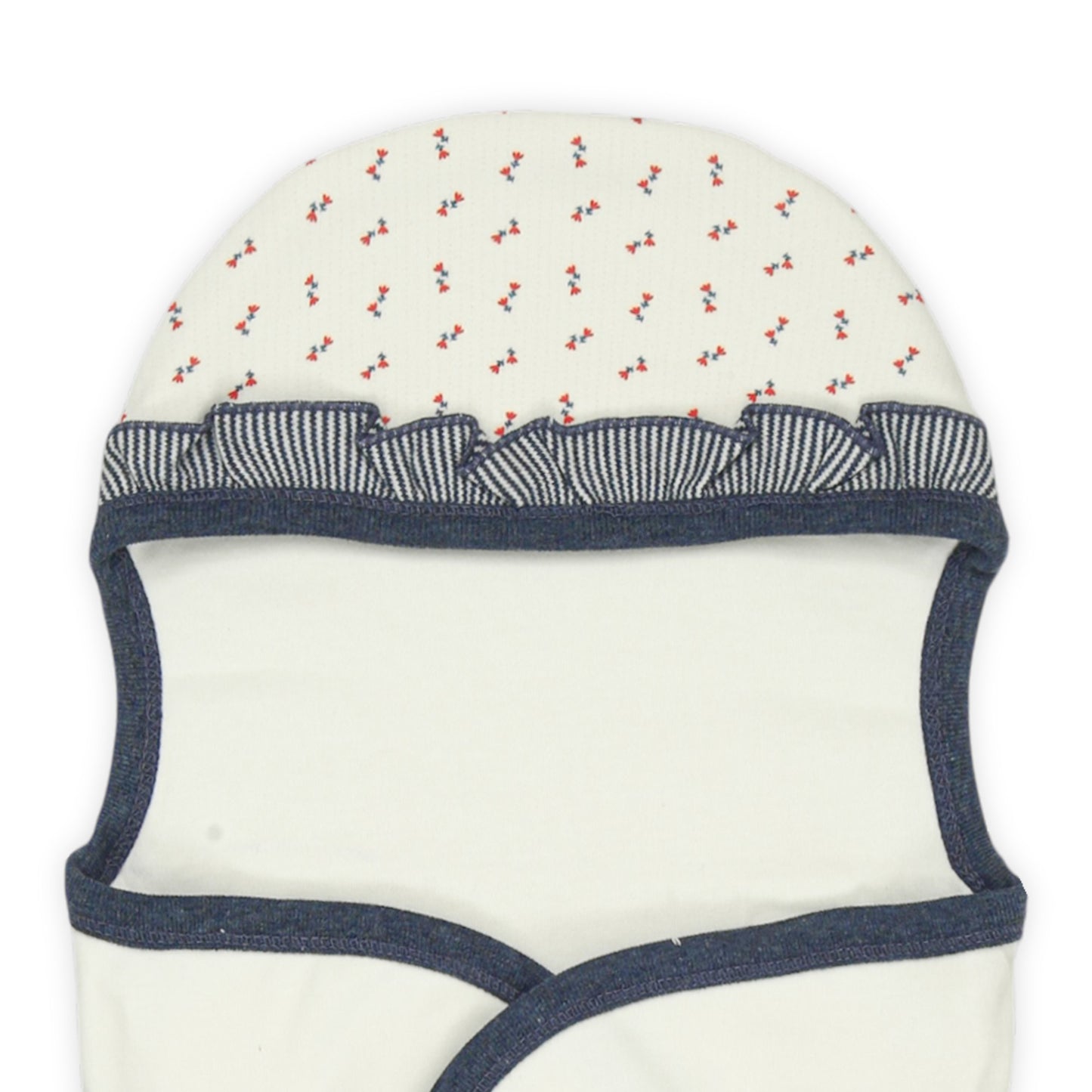 SOFT BREATHABLE FLORAL SWADDLE WRAP