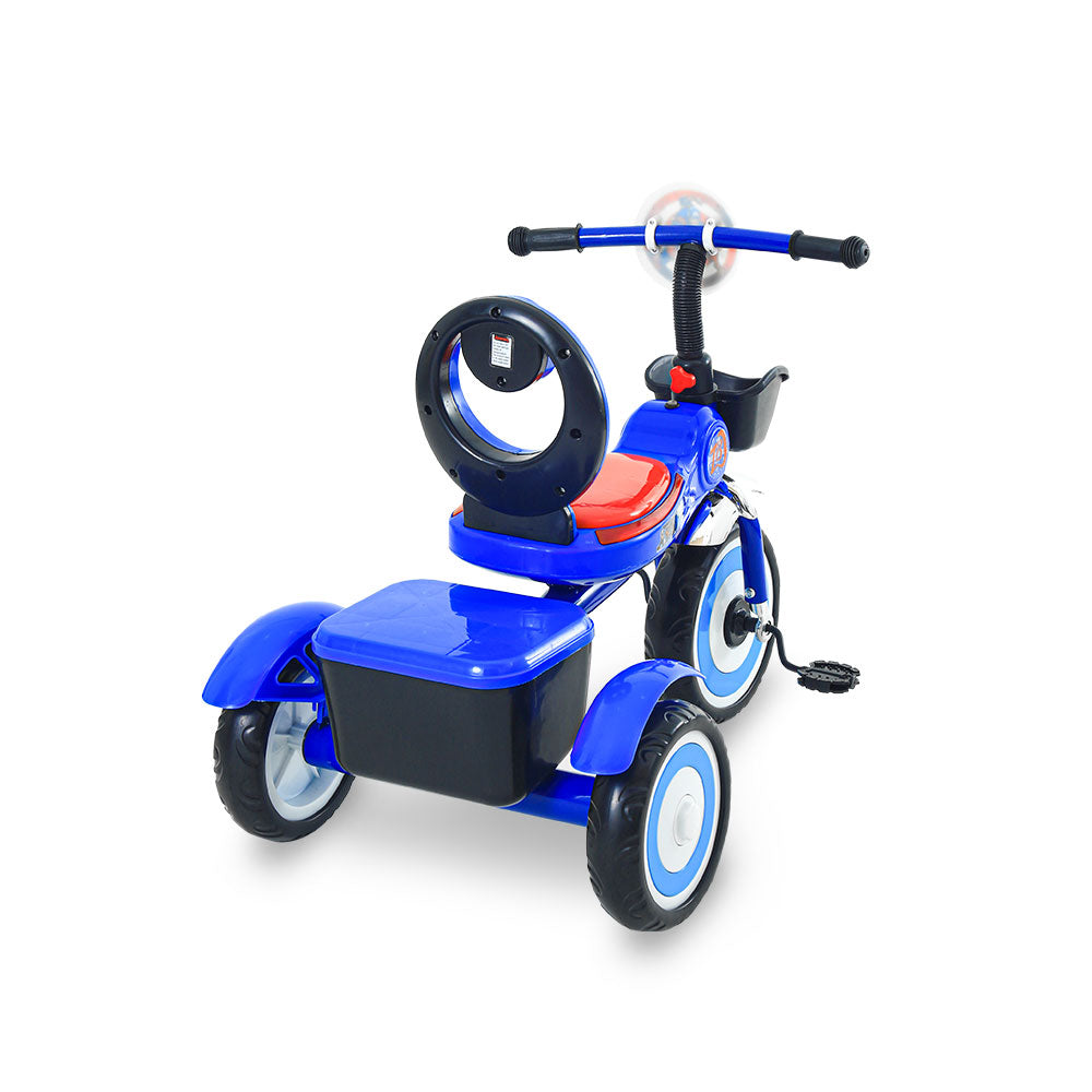 TRICYCLE CAPTAIN HERO KIDS - BLUE