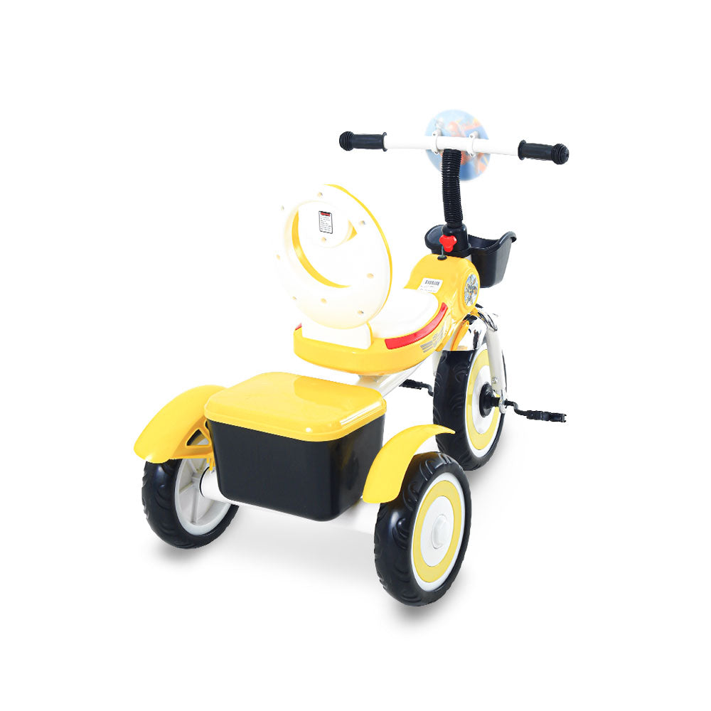 TRI CYCLE SPIDER-MAN ACTION - YELLOW & BLACK