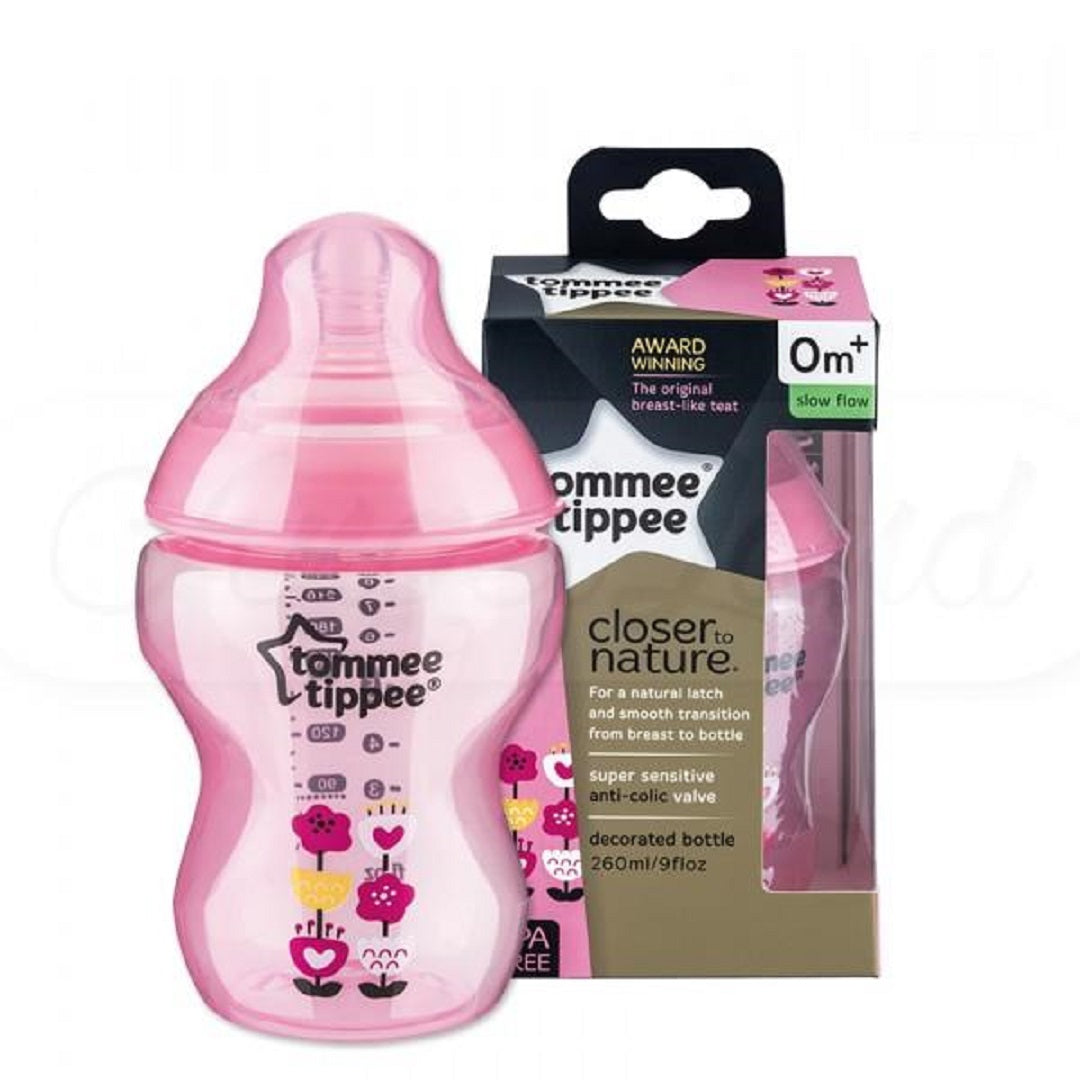 TT TINTED BOTTLE 260ML/9OZ PINK