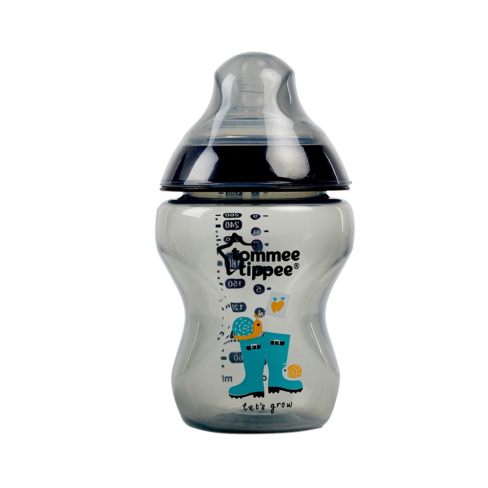 BLACK CTN TINTED BOTTLE 260ML/9OZ