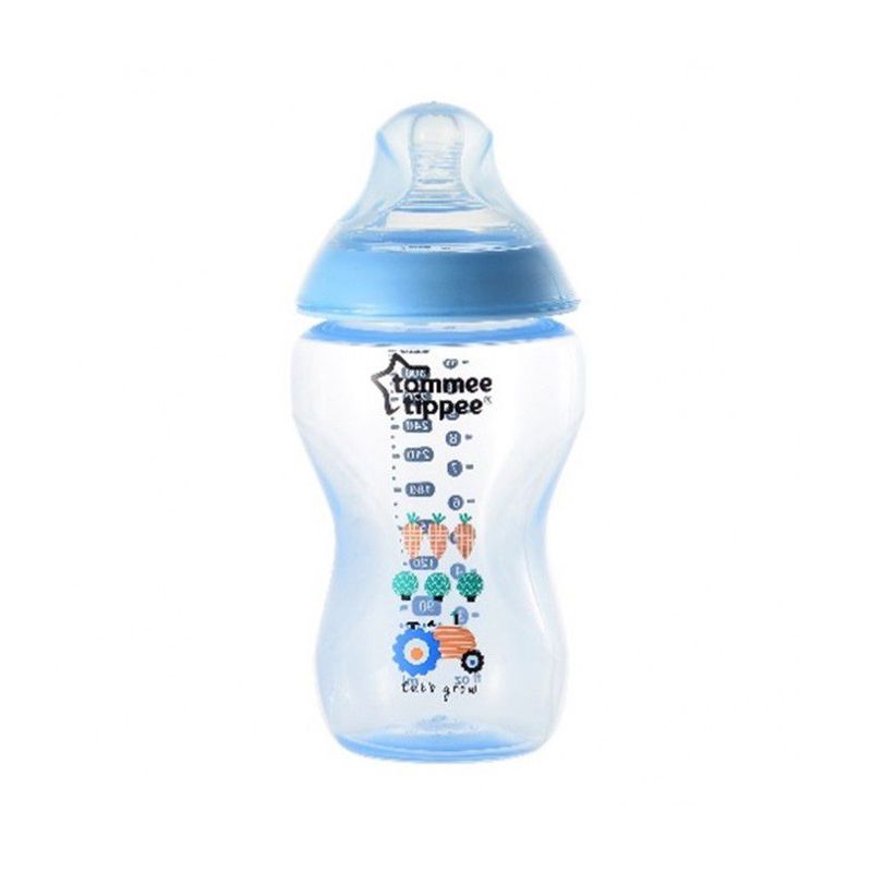 BLUE CTN 340 ML TINTED BOTTLE