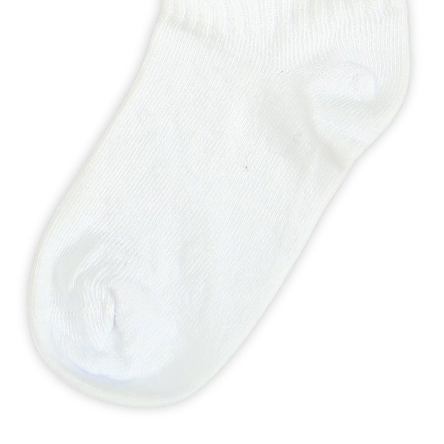 WHITE BOW MOTIF ANKLE GIRL SOCKS