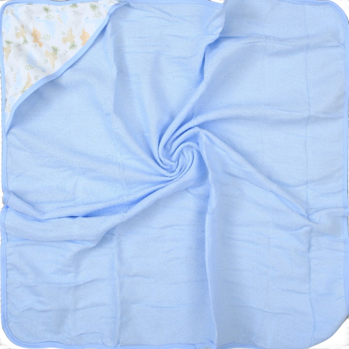 BLUE ASSORTMENT BATH TOWEL PK-3 & 3 FACE TOWELS