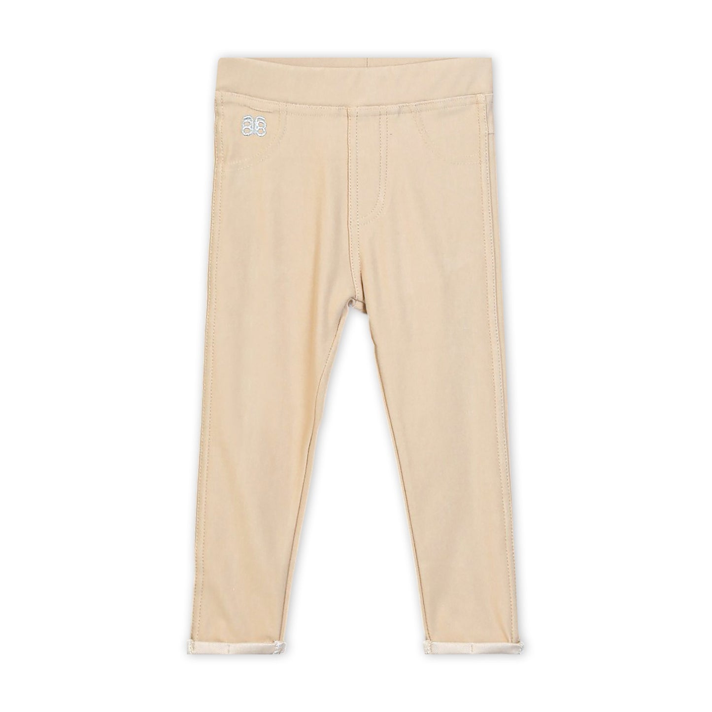 GIRLS' BEIGE TIGHTS