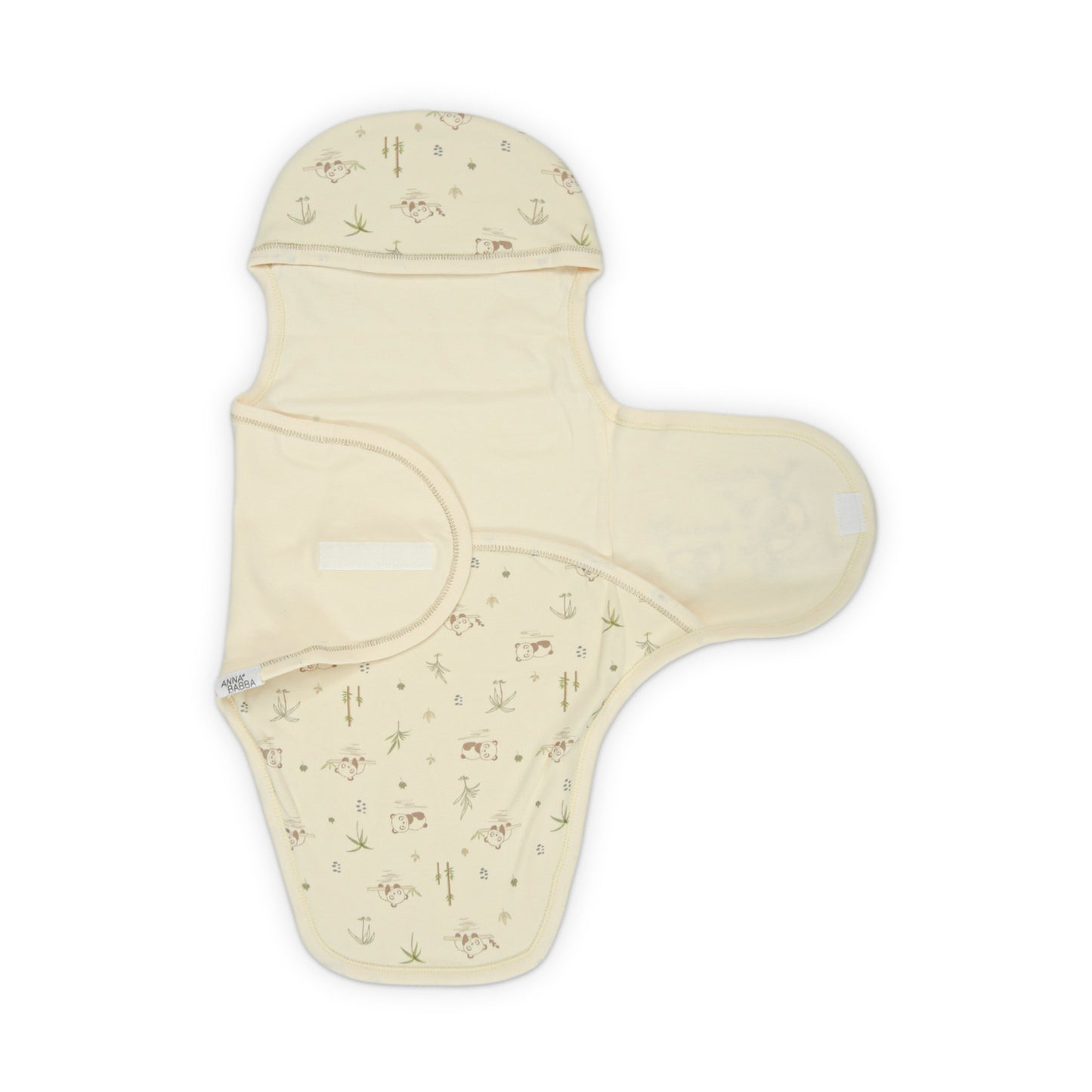CREAM SWADDLE WRAPPING SHEET