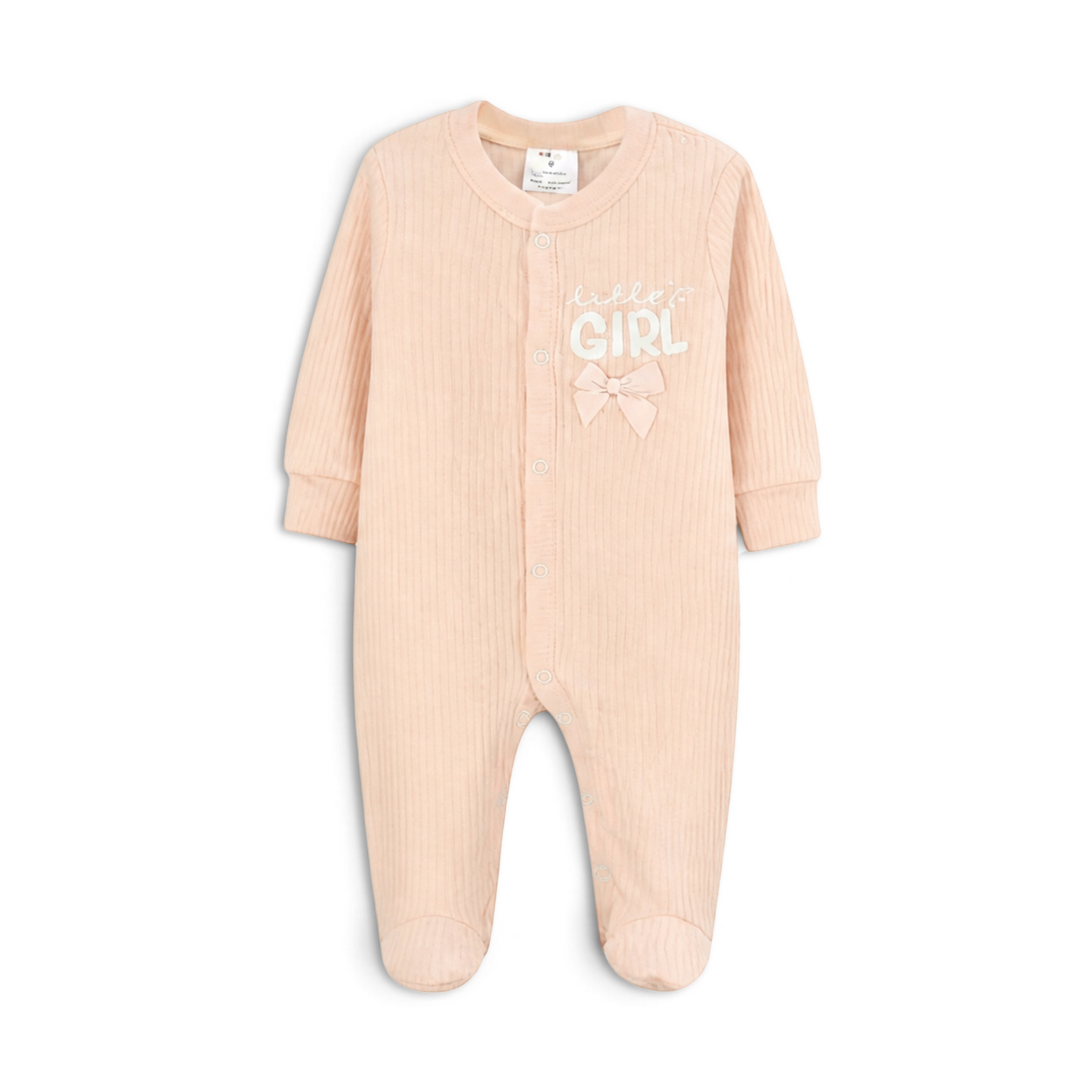 "LITTLE GIRL" SLEEP SUITS GIRLS PK-3