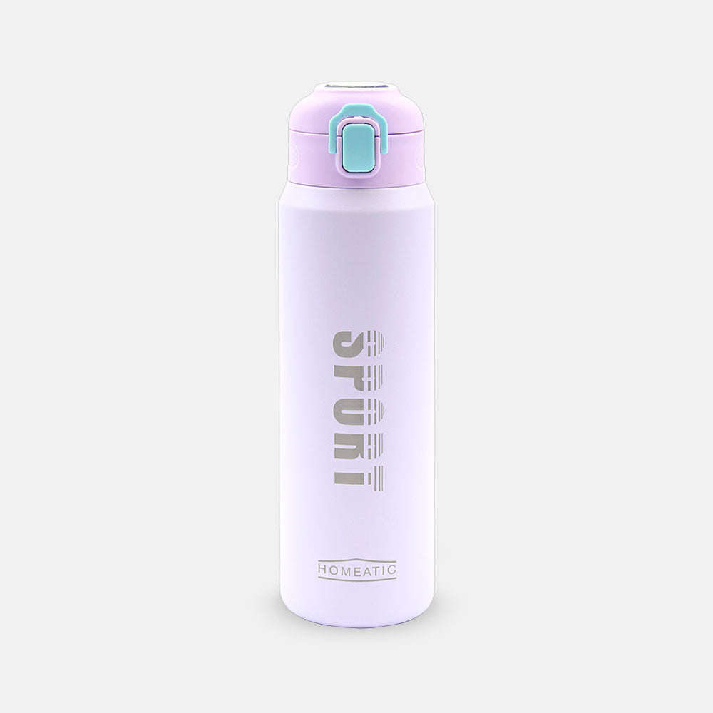STEEL WATER BOTTLE 800 ML PURPLE