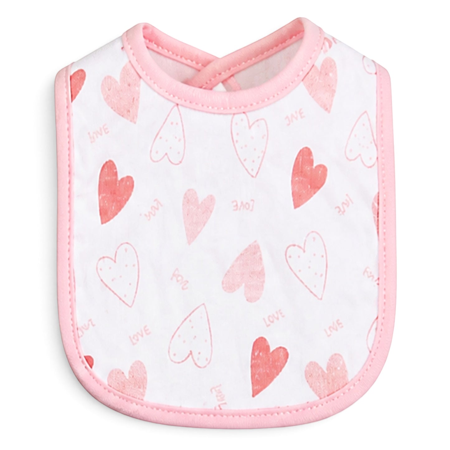 "I LOVE DADDY" & "I LOVE MOMMY" BIBS PK-3 & 2 BOOTIES