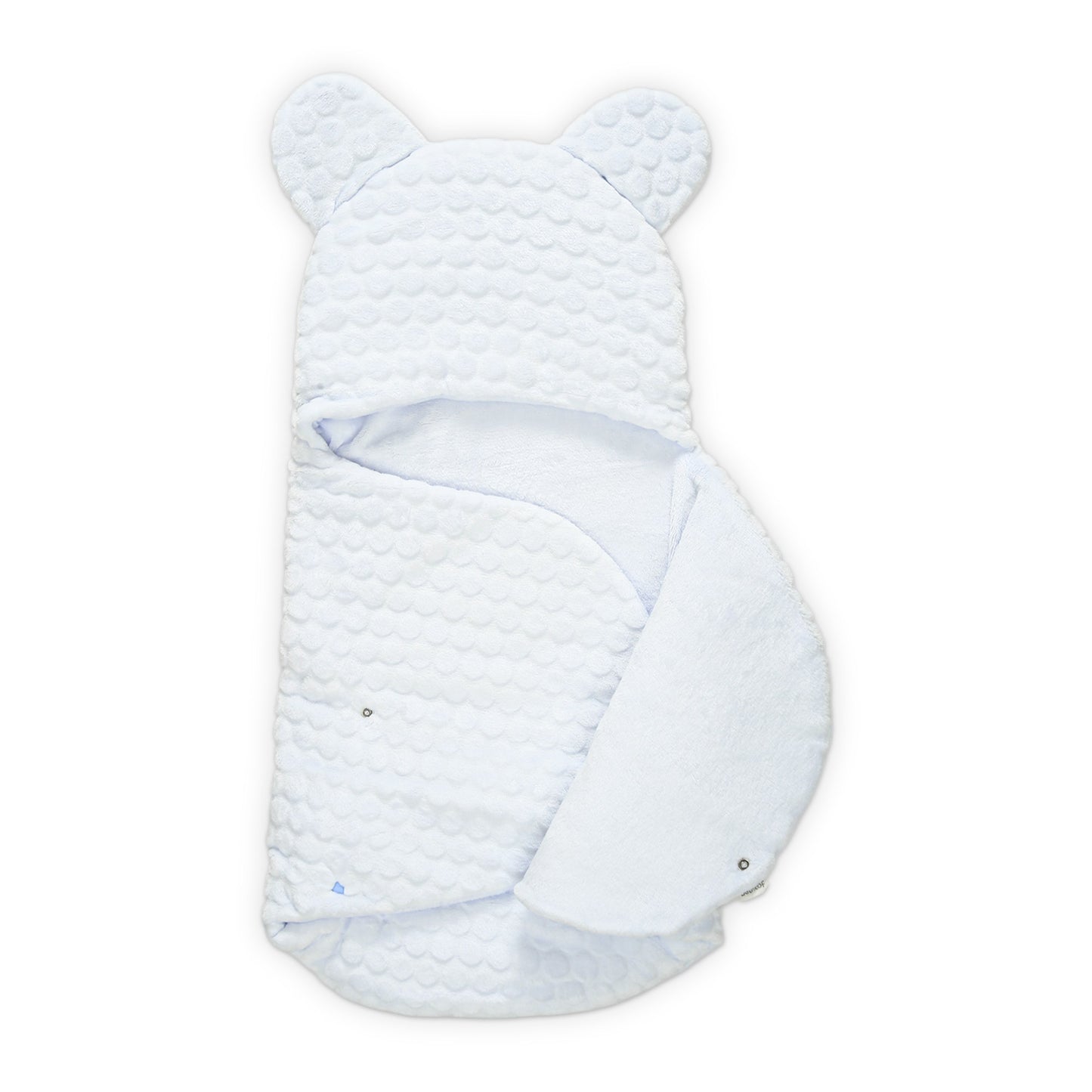 CLOUD BLUE PLUSH HOODED CARRY NEST