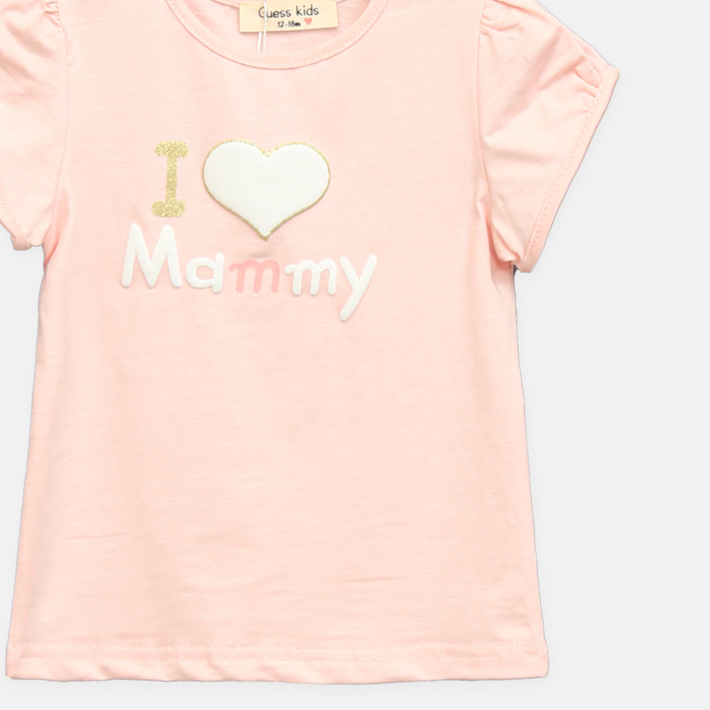 Peach Mammy Heart Tee