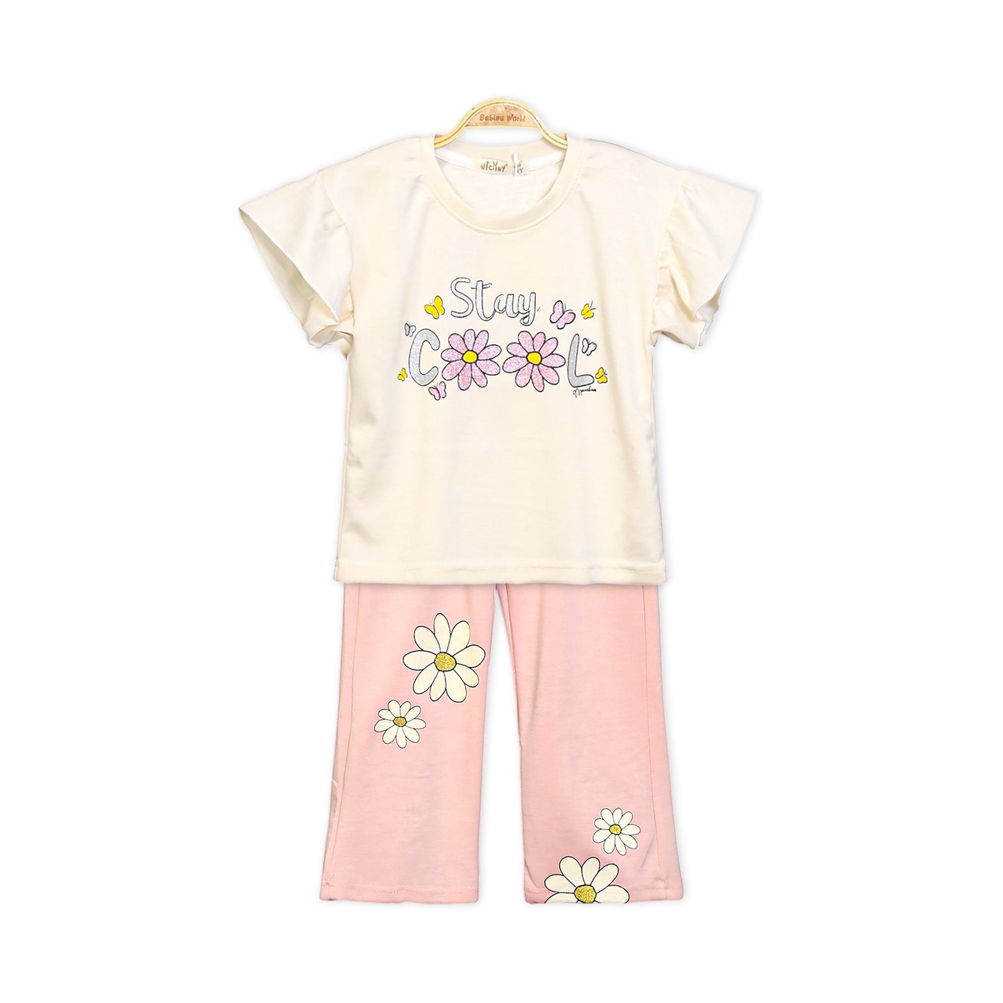 PURPLE FLOWER PUZZLE SUIT