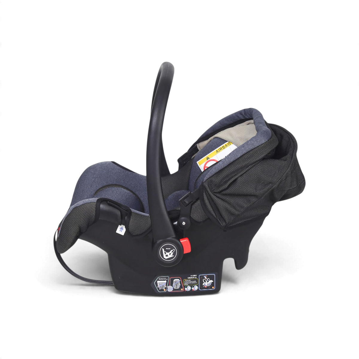 CARRY COT & CAR SEAT-BLUE