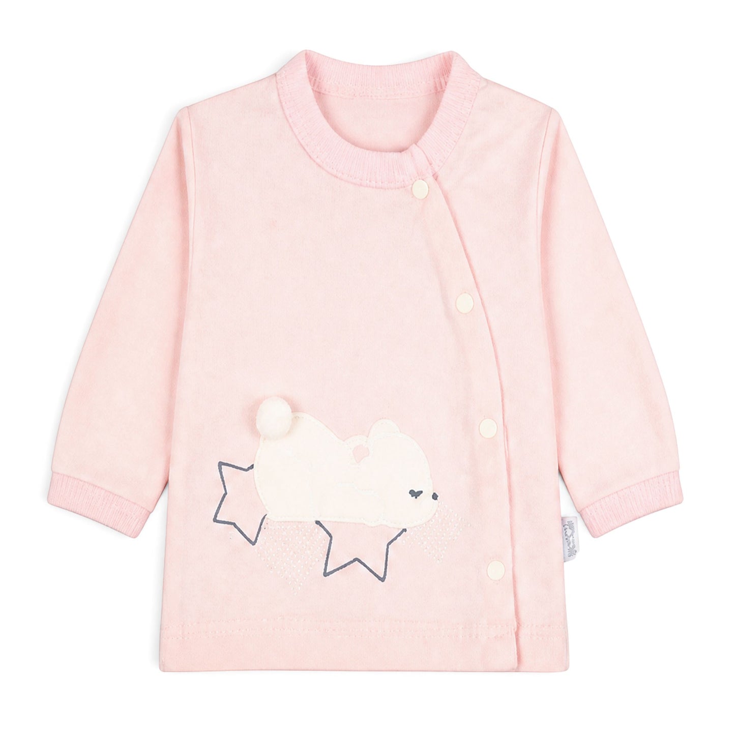 PINK SLEEPING BEAR BABY GIRL GIFT SET