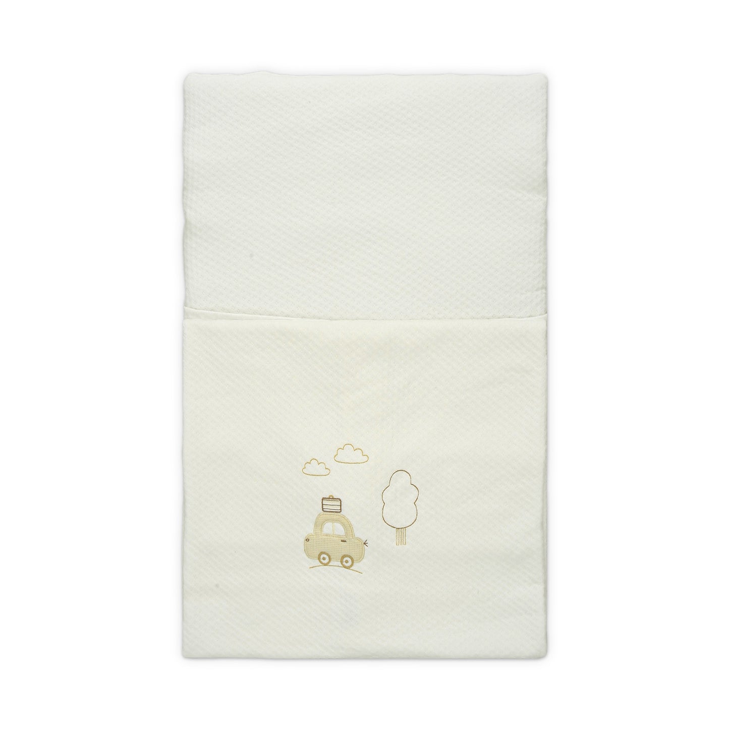 COZY 2-IN-1 WHITE SLEEPING SET