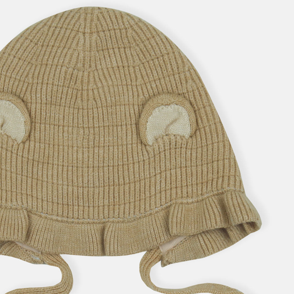 WINTER CAP SIZE: 46 CM BROWN