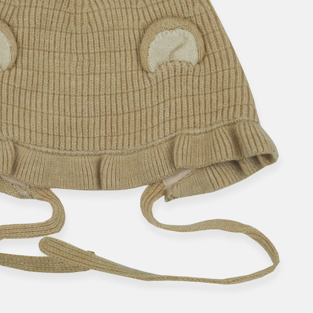 WINTER CAP SIZE: 46 CM BROWN