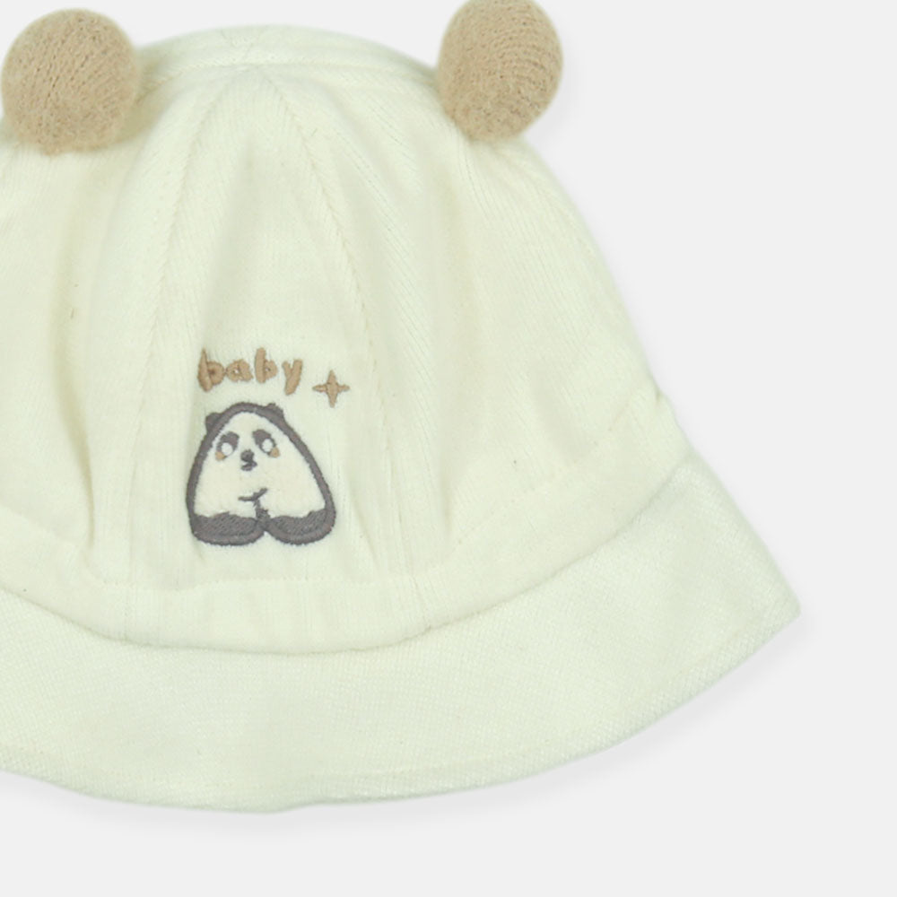 WINTER CAP SIZE: 44-46 CM PANDA POM-POM BUCKET