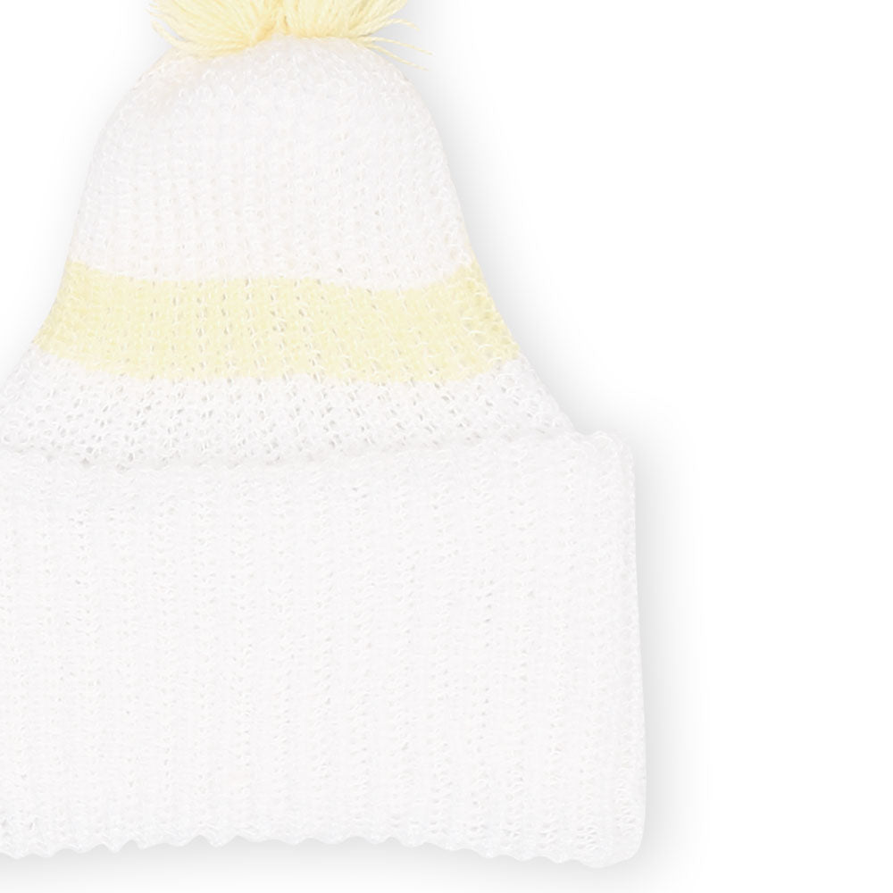 BABY WOOLEN CAP YELLOW