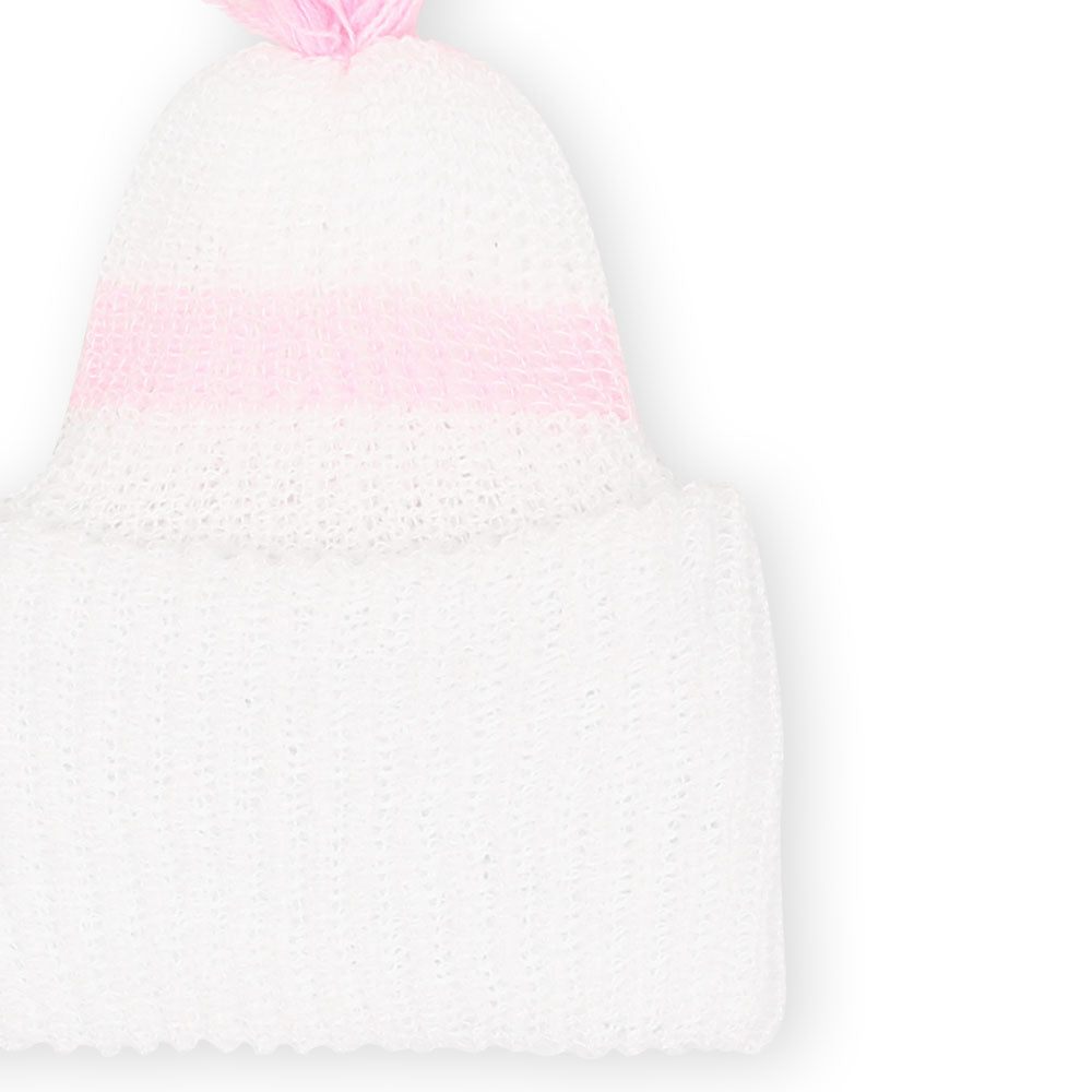 BABY WOOLEN CAP PINK