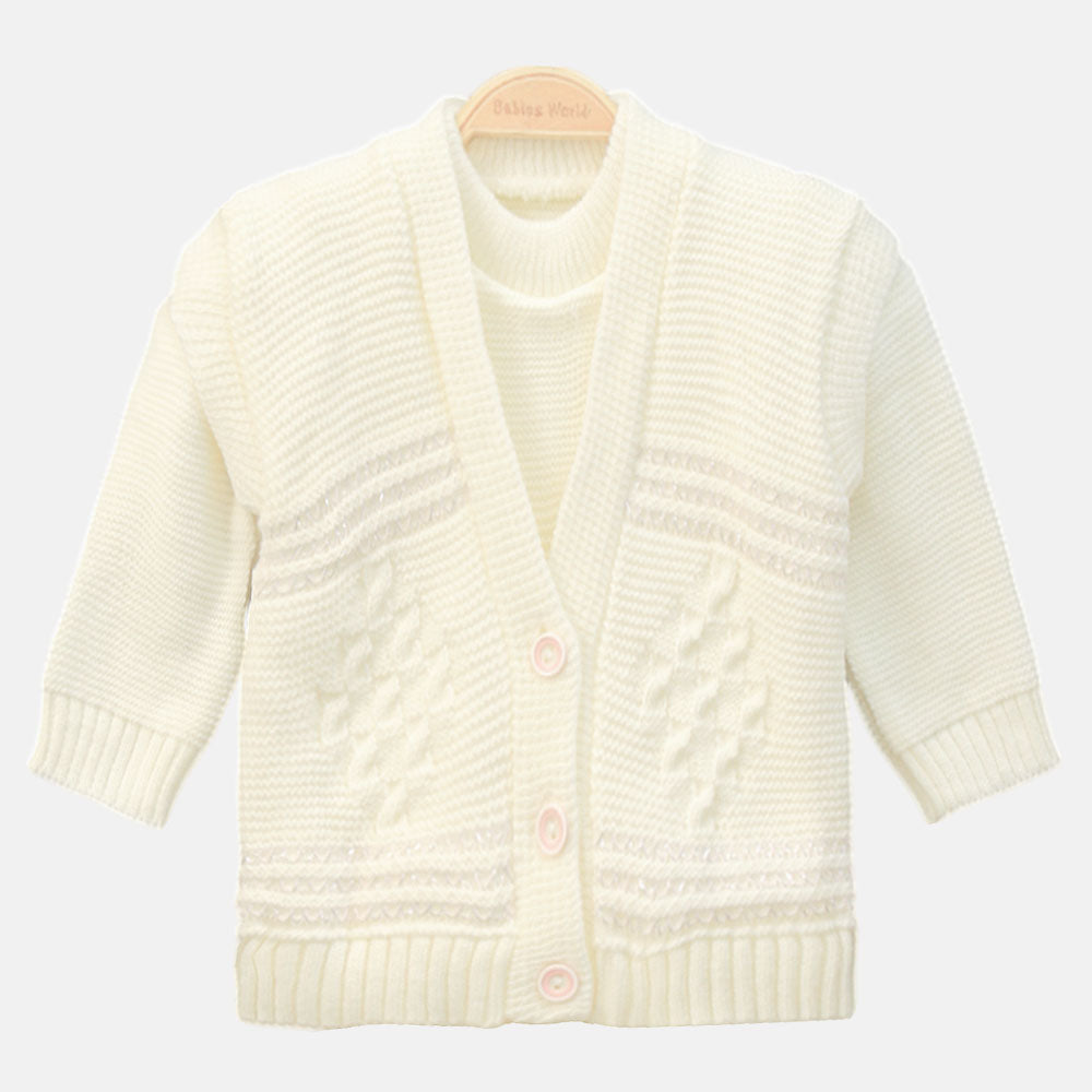 BABY WOOLEN SUIT PK-4 SKYLINE PINK