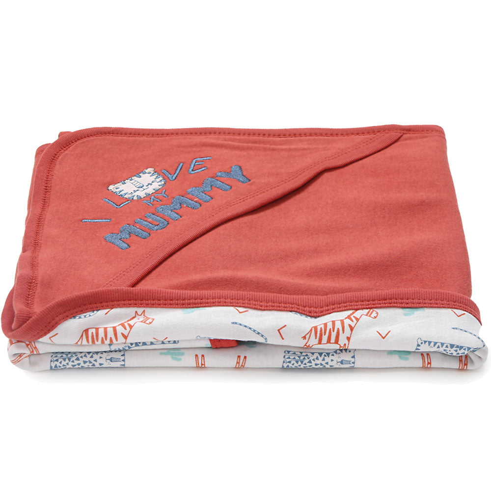 WRAPING SHEET MAROON LOVE MY TUMMY