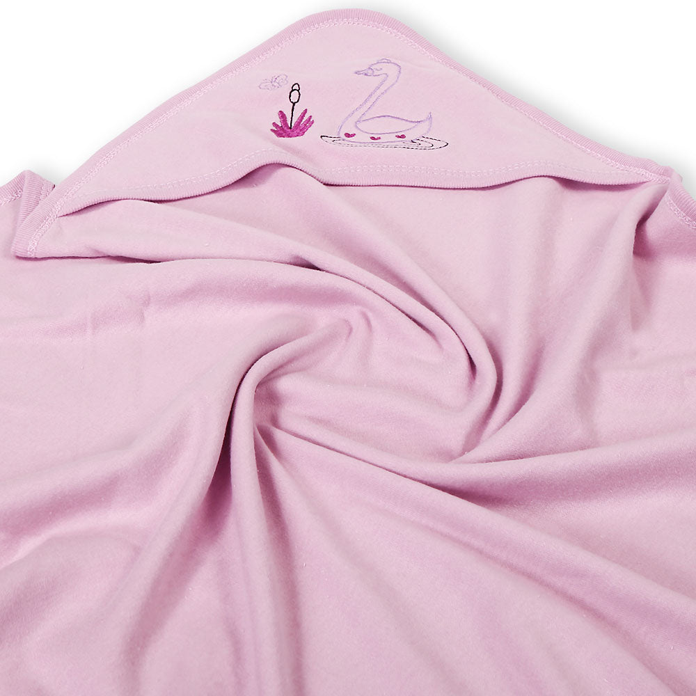 WRAPING SHEET CANDY PINK DUCKLING HOODED