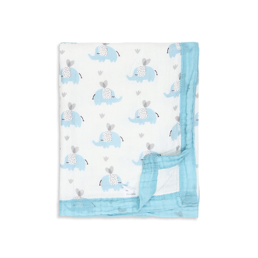 WRAPING SHEET BLUE BABY ELEPHANT