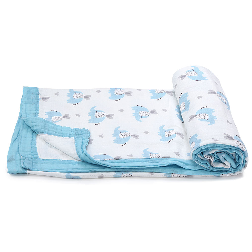 WRAPING SHEET BLUE BABY ELEPHANT