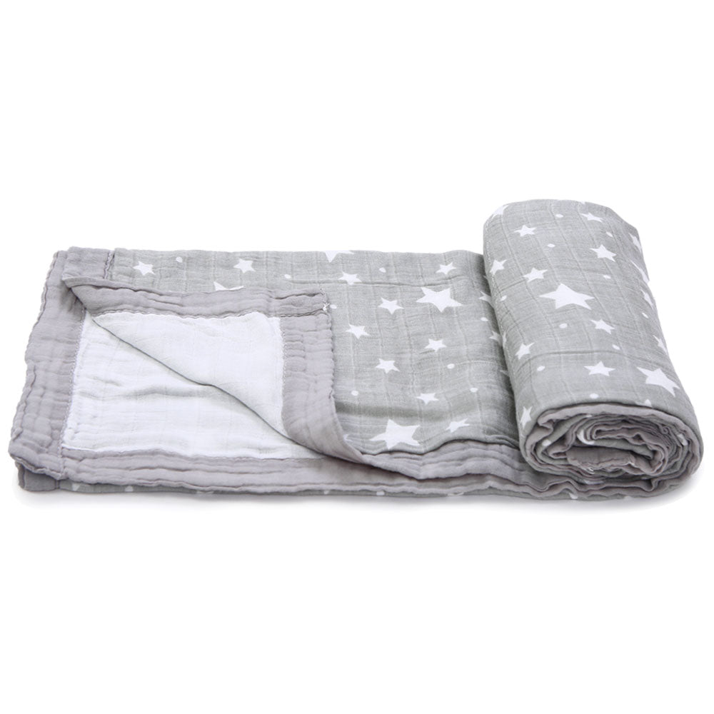 WRAPING SHEET GREY STARRY NIGHT