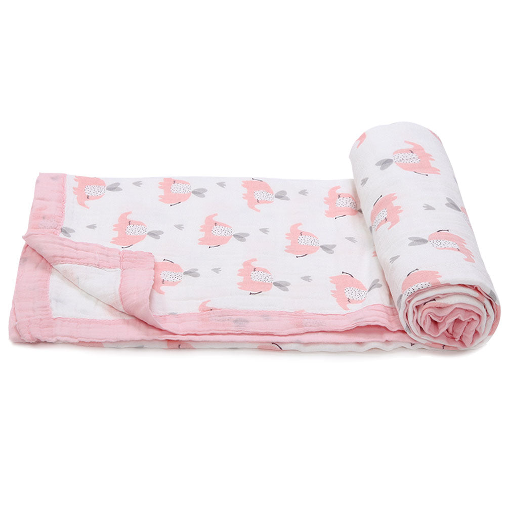 WRAPING SHEET PINK BABY ELEPHANT