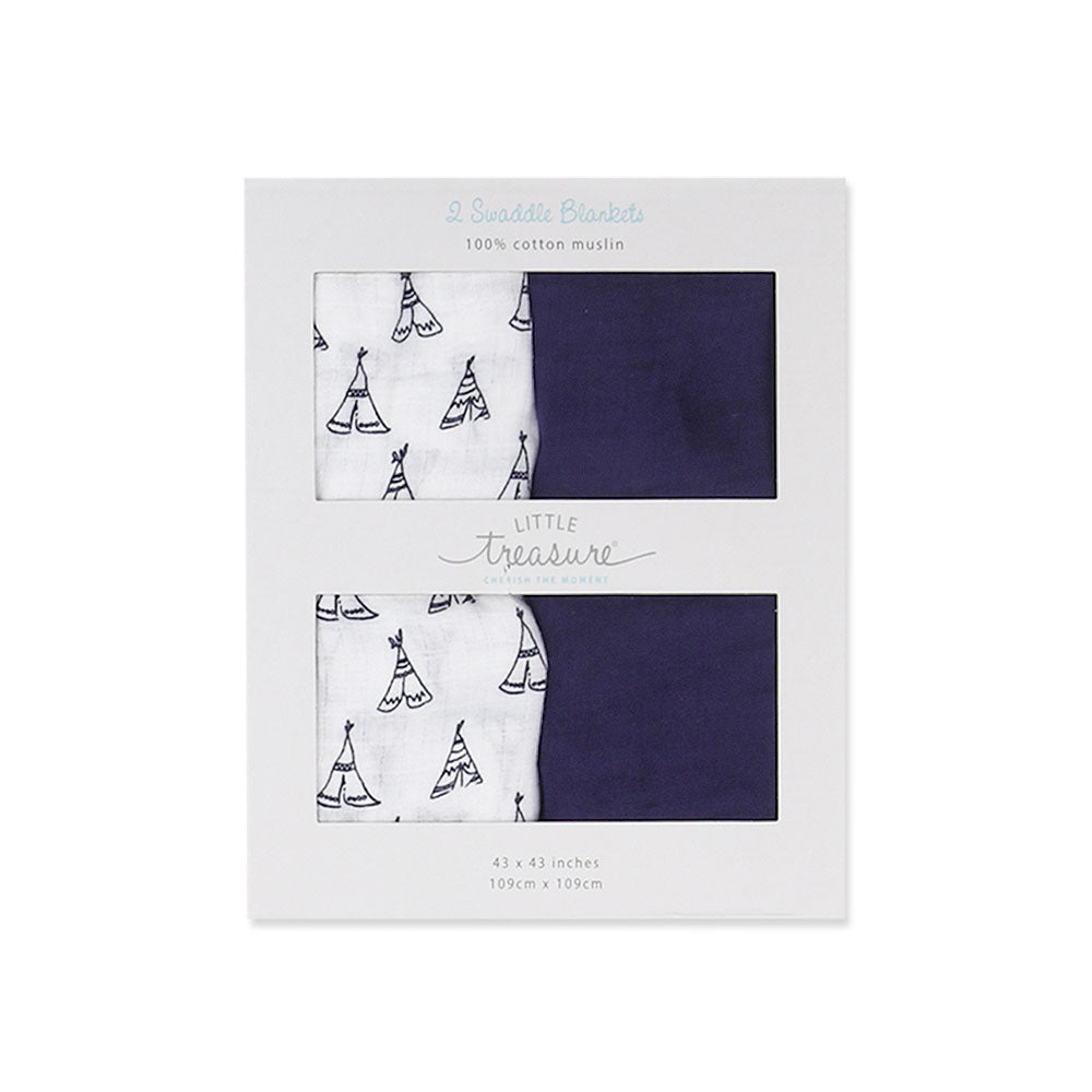 WRAPING SHEET MUSLIN PK-2 DUAL COLOR CLASSIC