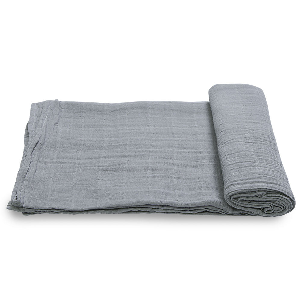 WRAPING SHEET MUSLIN PK-2 WHITE MOON & STARS