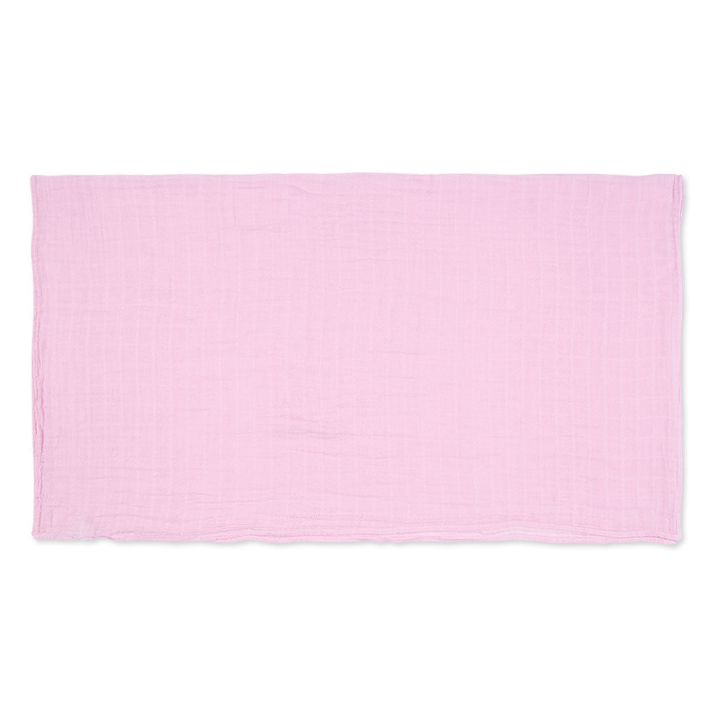 WRAPING SHEET MUSLIN PK-2 PINK FLORAL