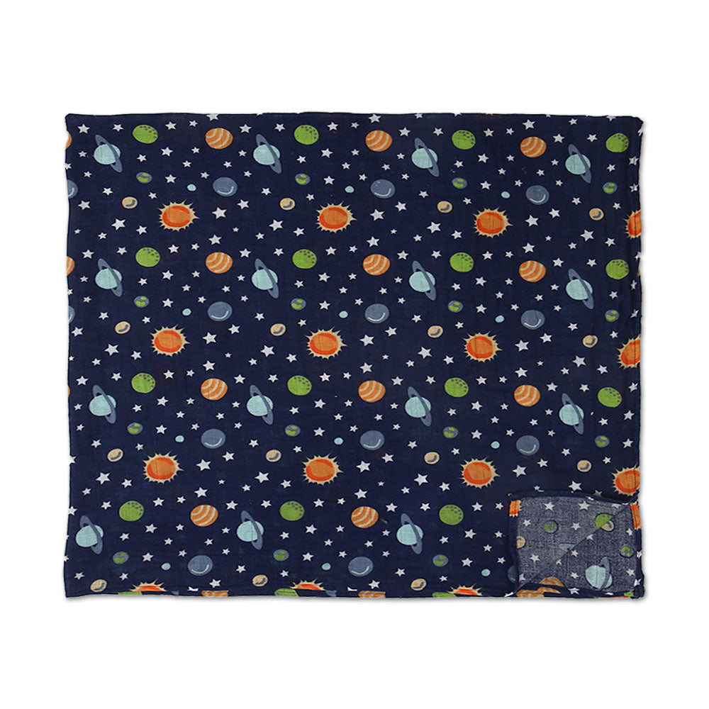 MUSLIN WRAPING SHEET PK-3 MULTICOLOR LIL GALAXY